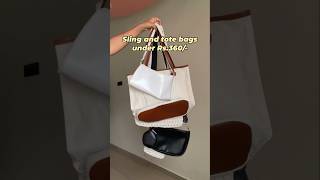 Sling ande tote bags under rs3600 comment for linkmeeshofinds meesho meeshohaul shorts [upl. by Bohaty]