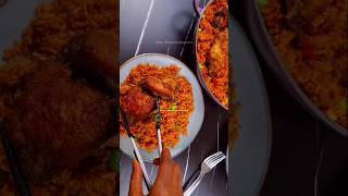 Ghana jollof recipe😋foodblogger ghanafoodrecipe ghanajollof ghanafoodfoodcontentcreator jollof [upl. by Goldi]