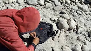 HOW WE CATCH FISH IN Ladakh ZANSKAR RIVER A short film by MHW [upl. by Yreffej]