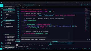 C IDE VISUAL STUDIO CODE BOOSTER A AI MISE EN PARTIQUE DES TUTO C [upl. by Dnalro]