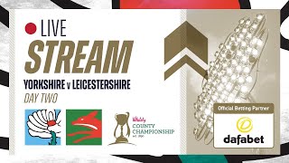 Live Stream  Yorkshire v Leicestershire  Vitality County Championship  Day Two [upl. by Dosi]