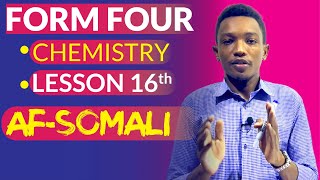 FORM FOUR  CHEMISTRY  LESSON 16  NAMING ALKENES  AFSOMALI [upl. by Enaj]