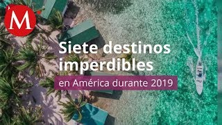 7 destinos imperdibles en América [upl. by Schwinn]