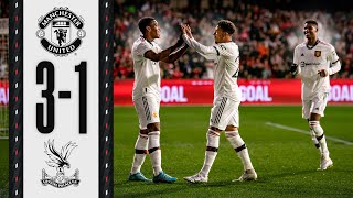 Rashford Martial amp Sancho 🔥  Man Utd 31 Crystal Palace  Highlights [upl. by Viglione983]