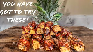 Candied Bacon Pineapple Poppers [upl. by Nanny148]