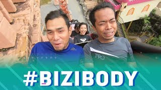 Bizibody Jeritan abang bomba Syafiq Farhain basah lencun direndam dalam air [upl. by Eblehs]