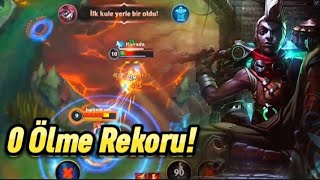 Ekko ile 0 Ölme Rekoru 1703  Wild Rift [upl. by Ayidan]