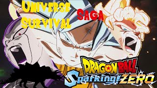 Dragon Ball Sparking Zero Universe Survival Saga [upl. by Landau285]