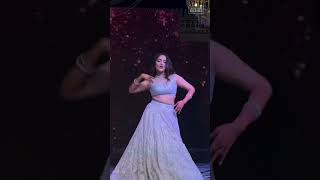 Watch this Amazing bridedance to pushpa2 song angaaron sangeetscenes theneverendingdesire [upl. by Ahseikram]