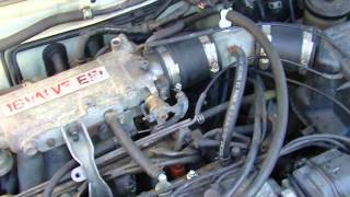 9194 Tercel 3EE To 5EFE Engine Swap Toyota Upgrade [upl. by Dekeles5]