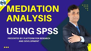 Analyzing Mediating Effects Using SPSS [upl. by Llabmik485]