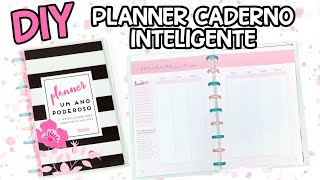 DIY Como fazer Planner Caderno Inteligente [upl. by Anoiuq]