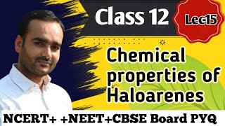 Chemical properties of Haloarenes Nucleophilic substitution reactions of haloarenes Class 12 [upl. by Cynthia]