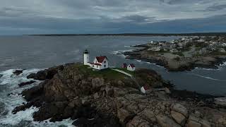 Nubble lighthouse York Maine [upl. by Irianat515]