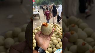 Tasty Masala Bel or Wood Apple Mouth Watering Street Food shorts fruits streetfood trending [upl. by Park162]