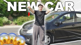 I GOT MY FIRST CAR AT 18 VLOG [upl. by Cherin230]