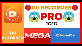 Descargar 🔥DU RECORDER PRO 2020🔥 quotULTIMA VERSIÓNquot [upl. by Mehelhteb155]