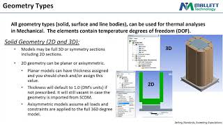 Mallett Technology Webinars  ANSYS Thermal Analysis [upl. by Joli569]