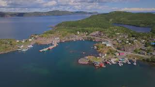 Southport Newfoundland  an Aerial perspective [upl. by Dyche]