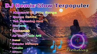 Kumpulan DJ Remix Slow Terpopuler  Kunanti di Pitu surga Bunga Dahlia Bimbang djremix djviral [upl. by Owens]