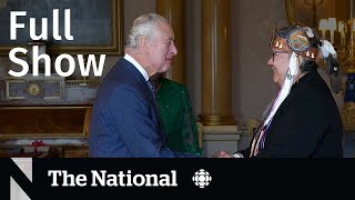 CBC News The National  Indigenous leaders China interference Ed Sheeran [upl. by Prudi]