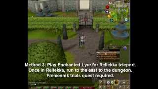 Rellekka Slayer Dungeon Part 1 [upl. by Nelli]