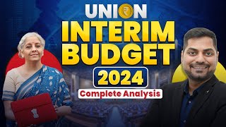 Union Interim Budget 2024  Complete Analysis  Live  Union Budget 2024  Kapil Kathpal [upl. by Jeri]