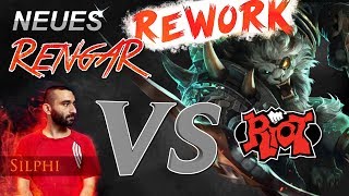 Neues Rengar Rework Inc Silphi vs Riot League of LegendsGerman  Deutsch [upl. by Eceertal]