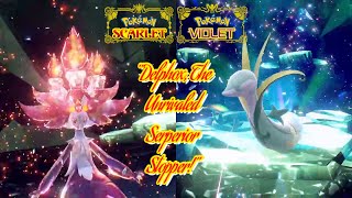 Delphox SOLO 7 Star Mightiest Mark Serperior Raid  Pokémon Scarlet amp Violet [upl. by Narcis501]