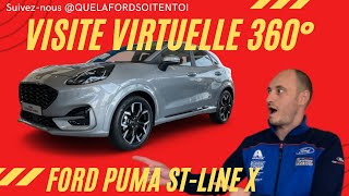 FORD Puma stline X ETHANOLHYBRID 360° visite virtuel 😱 IMPRESSIONNANT 😱 [upl. by Ahsenat]