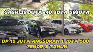 MOBIL MURAH CREDIT DP 15 JUtA ANGSURAN 1 JUTA 3 TAHUN SYARIAH MOBILINDO [upl. by Ynomrah]