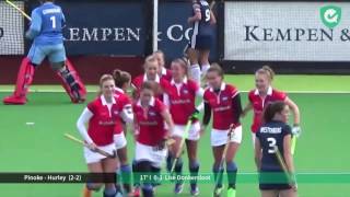 Hoofdklasse Dames  De doelpunten van Speelronde 10 [upl. by Barthelemy798]