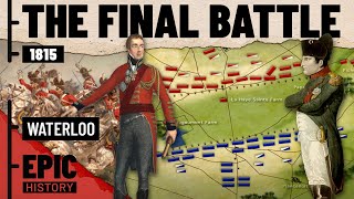 Napoleonic Wars Battle of Waterloo 1815 [upl. by Ydnas]