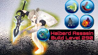 Build Halberd Assasin Level 290  Toram Online [upl. by Bashemath635]