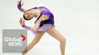 Russian figure skater Kamila Valieva gets 4year ban from sport over doping [upl. by Ludeman308]