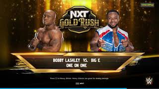 WWE2K24 BOBBY LASHLEY VS BIG E [upl. by Terle]