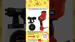 Pistola de pintura pulverizadora elétrica 350 watts  SMARTSELECT  Black  Decker [upl. by Allanson]