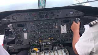 Dash8 Landing Majuro Marshall Islands [upl. by Aay]