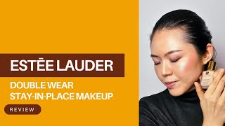 Review Estee Lauder Double Wear StayInPlace Makeup Foundation [upl. by Mccafferty]