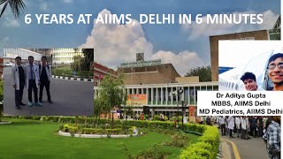 My AIIMS Delhi story 6 years in 6 min MBBS journey aiims aiimsdelhi aiimsmotivation neetug [upl. by Eladal]