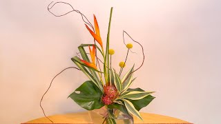 Contemporary Tropical HandTied Bouquet [upl. by Asital823]