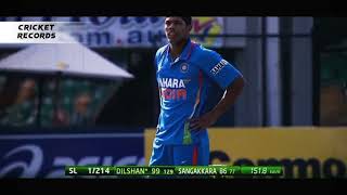 Umesh Yadav 1518 kph vs SL  Fastest delivery of Umesh Yadav umesh yadav bowling  CB series 2011 [upl. by Chancelor]