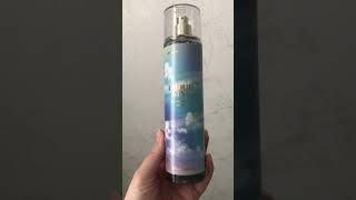 Bath amp body works Cloud Nine fragrance mistshort review bathandbodyworks cloudnine fragrancemist [upl. by Erej]