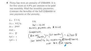 Annuities  IB Mathematics [upl. by Roosevelt]