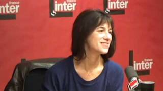 Charlotte Gainsbourg invité a France Inter  part 12 [upl. by Palumbo901]