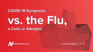 COVID19 Symptoms vs the Flu a Cold or Allergies [upl. by Esina]