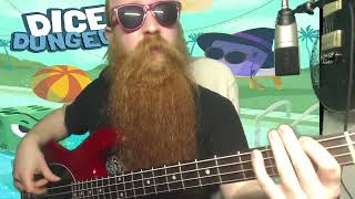 Bass Cover Chipzel  2 Just Roll With It Dicey Dungeons OST [upl. by Posner783]