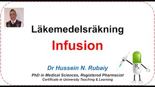 Läkemedelsräkning  Infusion [upl. by Neevan]