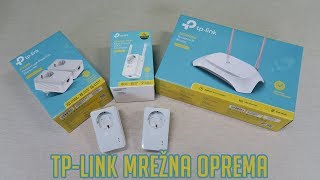 TPLINK mreža oprema  3 uređaja za brži internet i veći WiFi domet [upl. by Hanway]