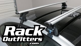 Scion tC with Yakima BaseLine JetStream Roof Rack from Rack Outfitters [upl. by Baldridge]